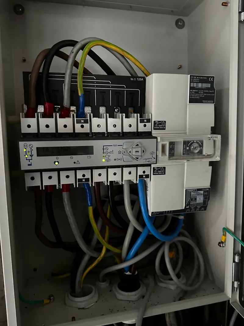 Tablou electric cu protecții